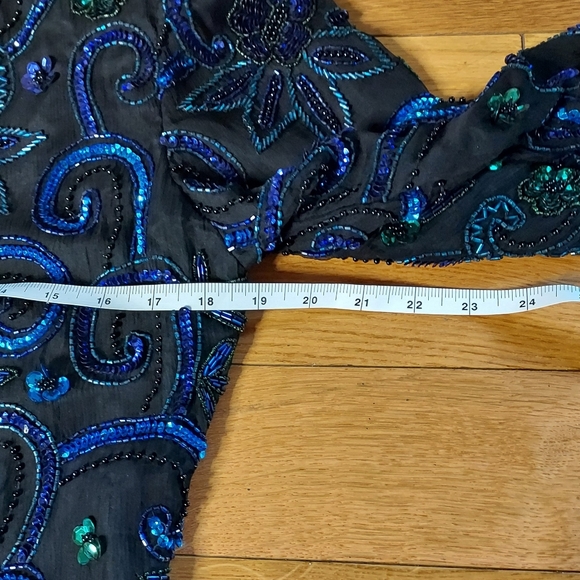 Vintage SCALA Beaded/Sequined Top - Picture 13 of 15